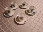 5 mini kopjes en bordjes, Ophalen of Verzenden, Gebruikt, Overige stijlen, Kop(pen) en/of Schotel(s)