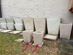 2x Small geglazuurde vorstbestendige bloempot + schaal, Tuin en Terras, Ophalen of Verzenden, Tuin