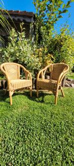 Kinder rotan stoelen, Tuin en Terras, Ophalen, Gebruikt, Rotan