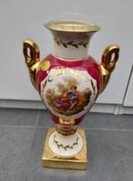 vintage vaas in verguld porcelein empire stijl, Ophalen