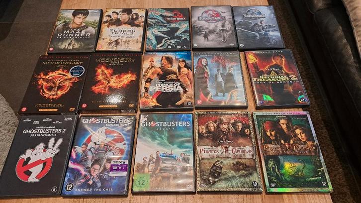 DVD-pakket uit mijn collectie – Actie/Spanning 4, Cd's en Dvd's, Dvd's | Actie, Zo goed als nieuw, Actie, Ophalen