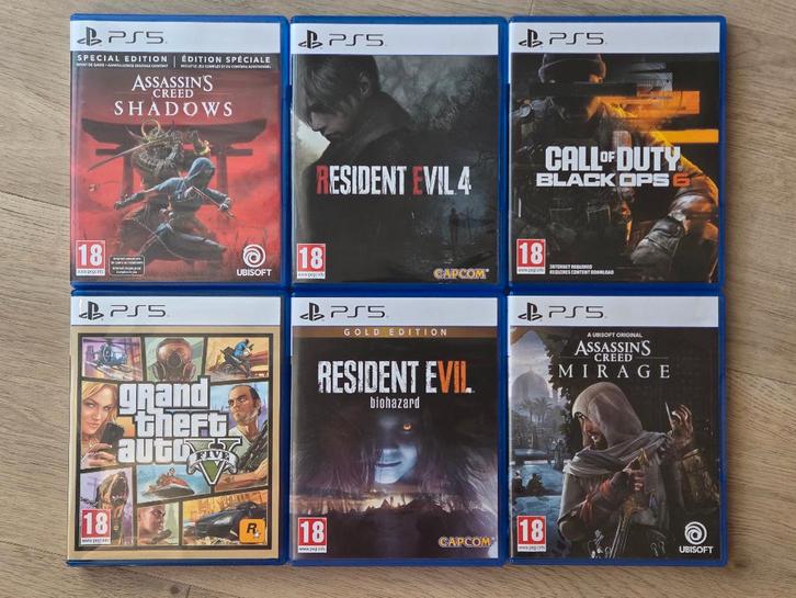 PS5-games in zeer goede staat PlayStation 5: per stuk verkoc, Games en Spelcomputers, Games | Sony PlayStation 5, Zo goed als nieuw