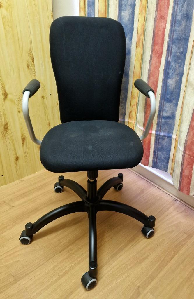 Bureaustoel, Huis en Inrichting, Bureaustoelen, Gebruikt, Bureaustoel, Zwart, Ophalen