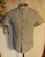 (51) - chemise homme t.S bleu jeans - guess -, Kleding | Heren, Overhemden, Blauw, Halswijdte 38 (S) of kleiner, Ophalen of Verzenden