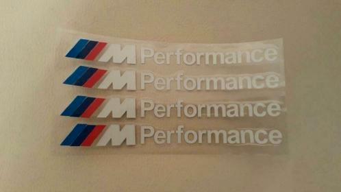 Autocollant Bmw M Performance > blanc 130 mm x 10 mm, Autos : Divers, Autocollants de voiture, Enlèvement ou Envoi