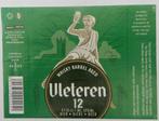 Bieretiket Vleteren 12 Whisky Br. SA DECA Services (9e9), Verzenden, Gebruikt
