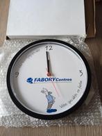 Promo/reclame wandklok van Fabory, Ophalen of Verzenden, Nieuw, Wandklok
