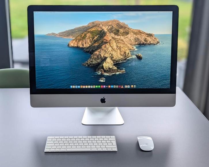 iMac 27" Retina 5K - 24GB RAM - 1TB SSD - 3.2GHz Quad Core, Computers en Software, Apple Desktops, Gebruikt, iMac, SSD, 3 tot 4 Ghz