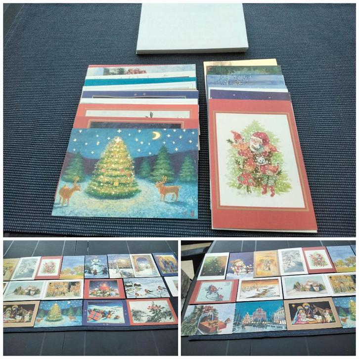 Lot de 25 cartes voeux pliantes avec enveloppes /NEUF, Divers, Cartes de voeux, Neuf, Enlèvement ou Envoi