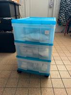 Plastic lade kast 5€, Ophalen, Gebruikt