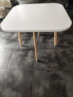 table carrée 90cm/90cm, Metaal, Zo goed als nieuw, Ophalen
