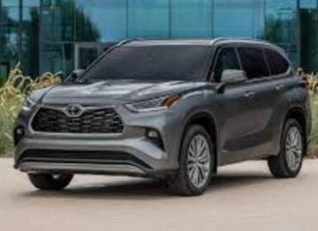 Gezocht Toyota highlander.  beschikbaar voor biedingen