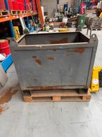 Opslagbak, ijzeren bak, Ophalen, Gebruikt