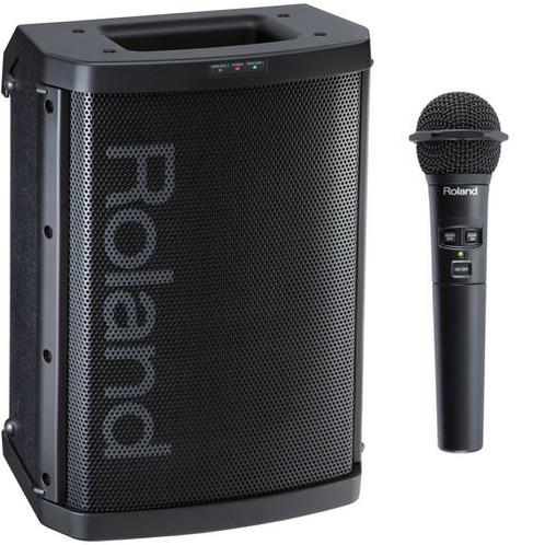 Roland BA-55 draagbare luidspreker met draadloze microfoon, Audio, Tv en Foto, Professionele apparaten, Zo goed als nieuw, Audio