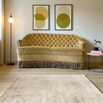 Vintage tweezit / zetel / canapé met franjes, Antiek en Kunst, Ophalen of Verzenden