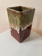 Vintage brutalist vaas fat lava Germany, Antiek en Kunst, Antiek | Vazen, Ophalen of Verzenden