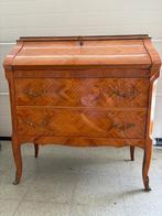 Secretaire mahonie, Huis en Inrichting, Ophalen, Gebruikt, Mahonie, Italiaans design.