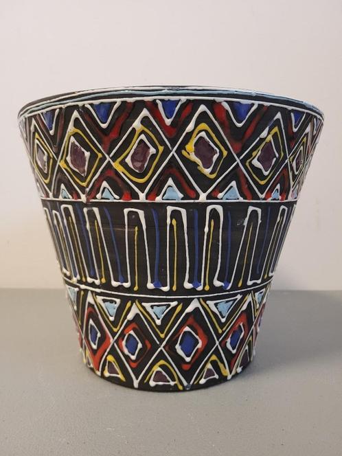 GRAND cache pot céramique RIMINI vintage, Antiquités & Art, Antiquités | Céramique & Poterie, Enlèvement ou Envoi