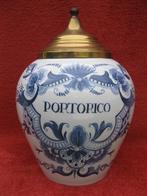 PORTORICO ceramique tabakspot Goedewaagen., Antiquités & Art, Antiquités | Porcelaine, Enlèvement