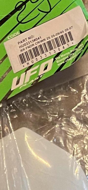 Nieuw achterspatbord voor supermotard beschikbaar voor biedingen