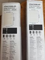 2 x Black-out roller gordijn WIT- verduisterend, Ophalen, Wit, Nieuw, 50 tot 100 cm