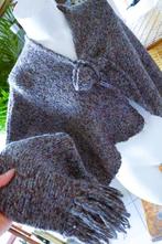 vintage uniek sweater gilet pull, Maat 42/44 (L), Ophalen of Verzenden, Grijs, Nieuw
