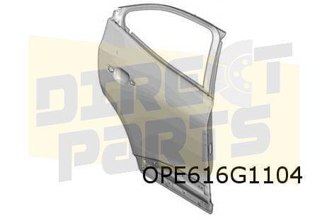 Opel Mokka B (11/20-) (P2QO) Achterportier Rechts (te spuite, Auto-onderdelen, Carrosserie, Deur, Opel, Nieuw, Ophalen of Verzenden