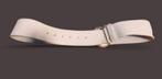 ✨️Witte Leren Riem in uitstekende staat✨️, Kleding | Dames, Riemen en Ceinturen, 3 tot 5 cm, 90 tot 100 cm, Tailleriem, Ophalen of Verzenden