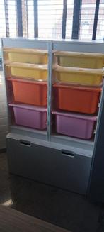 Ikea - Speelgoedkist + opbergkastjes, Kinderen en Baby's, Ophalen, Zo goed als nieuw