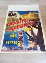 Filmaffiche De ruiter uit Kansas 1947, Verzamelen, Posters, Ophalen of Verzenden
