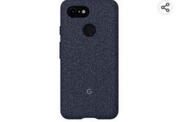 Coque originale Google Pixel 3, étui bleu tissu Indigo, NEUF, Enlèvement ou Envoi, Neuf