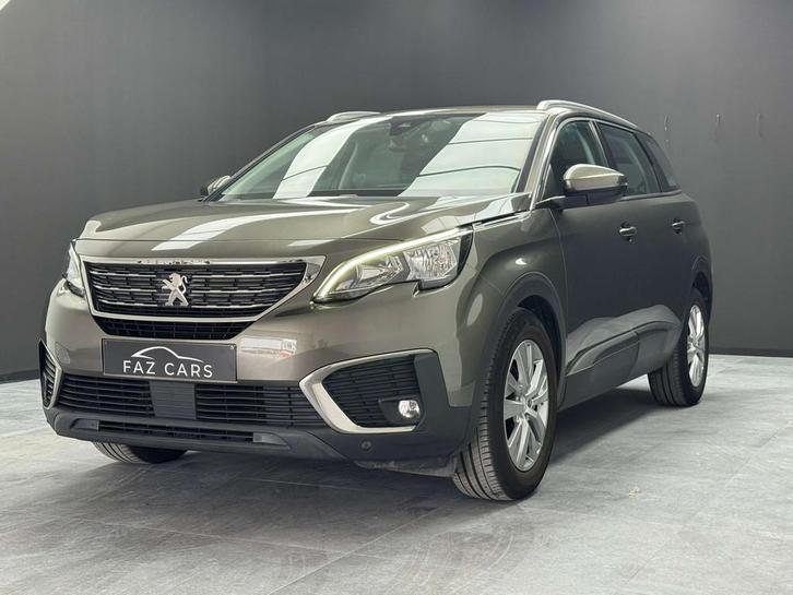 Peugeot 5008 1.6 BlueHDi * 7 PLACES + GPS + JANTES + GARANTI, Auto's, Peugeot, Bedrijf, Te koop, ABS, Achteruitrijcamera, Airbags