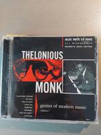 CD. Thelonious Monk. Le génie de la musique moderne. Volume, CD & DVD, CD | Jazz & Blues, Comme neuf, Enlèvement ou Envoi
