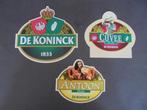 sticker bier De Koninck 1833 Cuvee Antoon, Verzenden, Nieuw, Merk