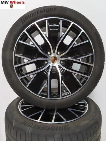 Originele Porsche Macan EV 21 inch velgen met zomerbanden beschikbaar voor biedingen