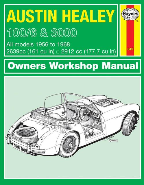 HAYNES Werkplaats handboek AUSTIN HEALEY 100/ & 3000 1956 -, Autos : Pièces & Accessoires, Autres pièces automobiles, Austin, Neuf