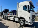 Volvo FH 420 8x4 TRIDEM + KRAAN HIAB 408 E-8 HIPRO + WINCH -, Auto's, Automaat, 4 zetels, Euro 6, Wit