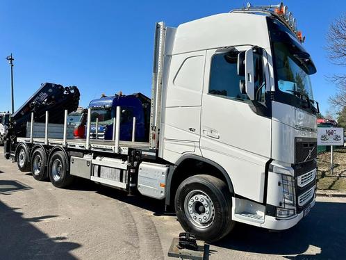Volvo FH 420 8x4 TRIDEM + KRAAN HIAB 408 E-8 HIPRO + WINCH -, Auto's, Vrachtwagens, Bedrijf, ABS, Achteruitrijcamera, Elektrische buitenspiegels
