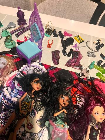 Grote monster high collectie, Verzamelen, Poppen, Ophalen, Zo goed als nieuw, Overige typen