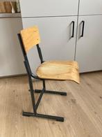 Industriële (kinder) stoel, Huis en Inrichting, Stoelen, Ophalen, Gebruikt, Metaal, Eén