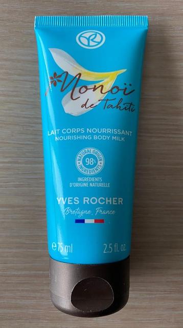Bodymilk Monoï de Tahiti Yves Rocher 75ml - NIEUW beschikbaar voor biedingen