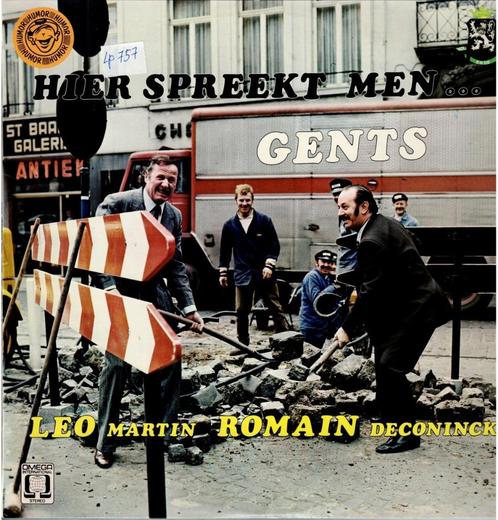 lp   /  Leo Martin & Romain Deconinck – Hier Spreekt Men ..., Cd's en Dvd's, Vinyl | Overige Vinyl, Overige formaten, Ophalen of Verzenden