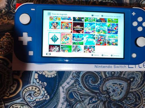 Nintendo Switch Lite modifiée (dual boot - Atmosphere), Games en Spelcomputers, Spelcomputers | Nintendo Switch Lite, Zo goed als nieuw