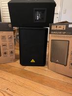 2 Behringer-luidsprekers en twee statieven, Audio, Tv en Foto, Luidsprekerboxen, Overige typen, Zo goed als nieuw, 120 watt of meer