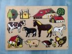 houten puzzels, Ophalen, 2 tot 4 jaar, 10 tot 50 stukjes, Zo goed als nieuw