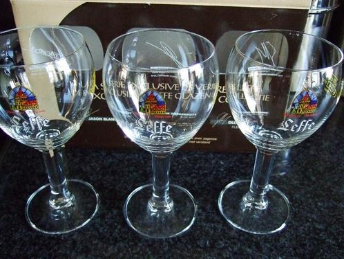 De Exclusieve LEFFE Glazen collectie, Verzamelen, Biermerken, Nieuw, Glas of Glazen, Leffe, Ophalen