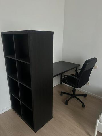 À vendre : Bureau IKEA KALLAX / LAGKAPTEN + chaise offerte, Enlèvement, Utilisé, Bureau