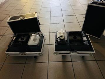 2x Led Rookmachine beschikbaar voor biedingen