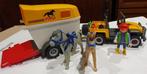 Jeep et remorque chevaux playmobil, Kinderen en Baby's, Speelgoed | Playmobil, Complete set, Zo goed als nieuw, Ophalen