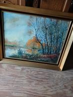 Groot  schilderij, Ophalen